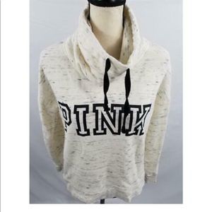 Pink Victoria Secret Cowl Neck Pullover